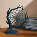 Mô hình trang trí cành cây mạng nhện (Spiderweb Tree) cho Halloween - Thumbnail 1