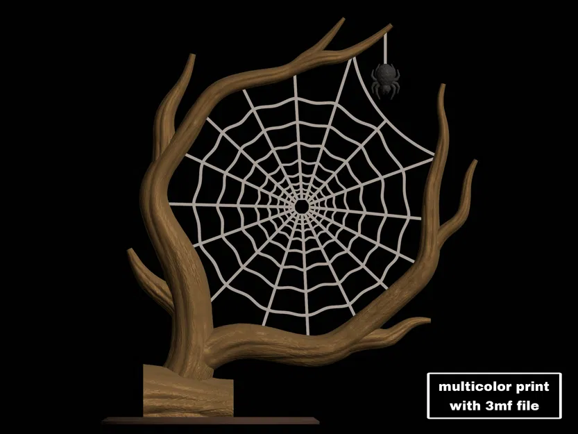 Mô hình trang trí cành cây mạng nhện (Spiderweb Tree) cho Halloween - Image 2