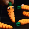 Móc khóa Cà rốt nhí linh hoạt (Flexible Baby Carrot Keychain) - Thumbnail 3