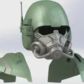 Mô hình 3D trang bị Elite Riot Gear từ Fallout New Vegas - Thumbnail 1