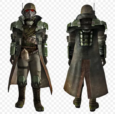 Mô hình 3D trang bị Elite Riot Gear từ Fallout New Vegas