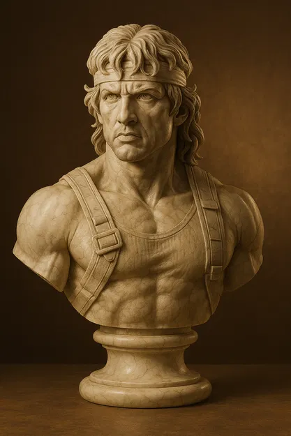 Tượng Bán Thân Anh Hùng Hành Động Huyền Thoại - Image 1