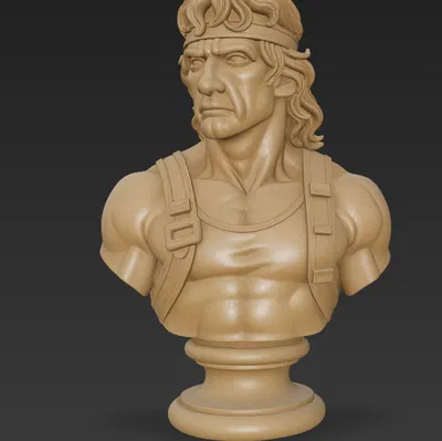 Tượng Bán Thân Anh Hùng Hành Động Huyền Thoại