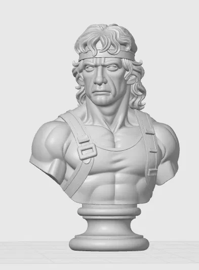 Tượng Bán Thân Anh Hùng Hành Động Huyền Thoại - Image 5