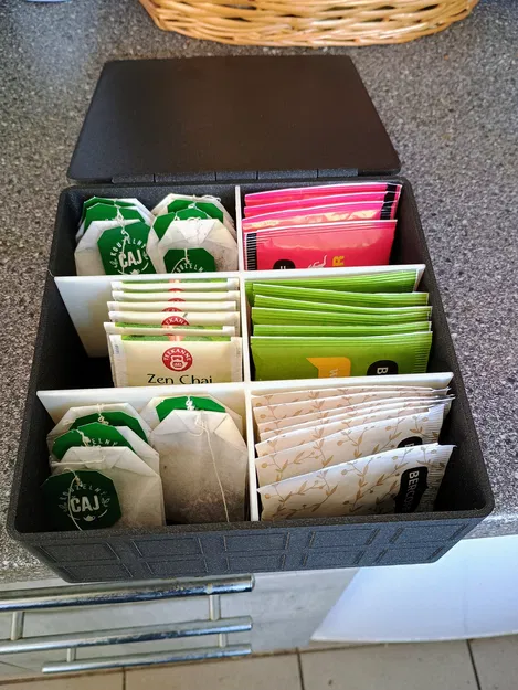 Hộp đựng trà đa năng - Dễ in, không cần support - Image 2