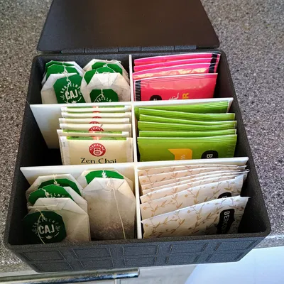 Hộp đựng trà đa năng - Dễ in, không cần support