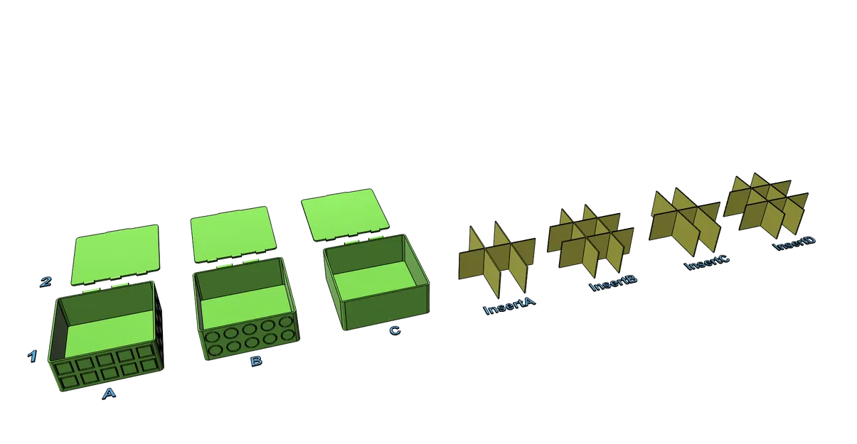Hộp đựng trà đa năng - Dễ in, không cần support - Image 3