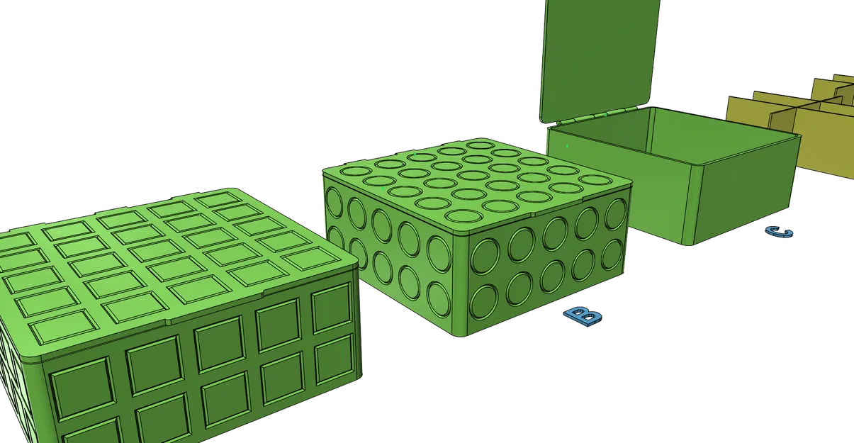 Hộp đựng trà đa năng - Dễ in, không cần support - Image 4