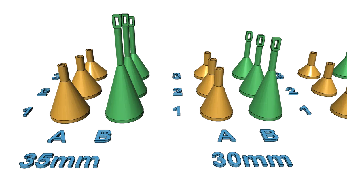 Bộ phao câu cá 3D đa năng dễ in, hỗ trợ nhiều kích thước - Image 6