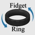 Nhẫn xoay Fidget Ring - Đồ chơi giảm stress in 3D đơn giản - Thumbnail 1