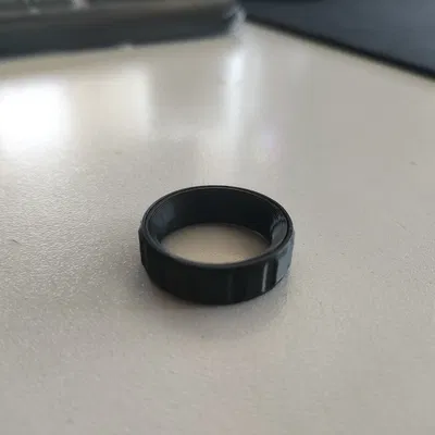 Nhẫn xoay Fidget Ring - Đồ chơi giảm stress in 3D đơn giản