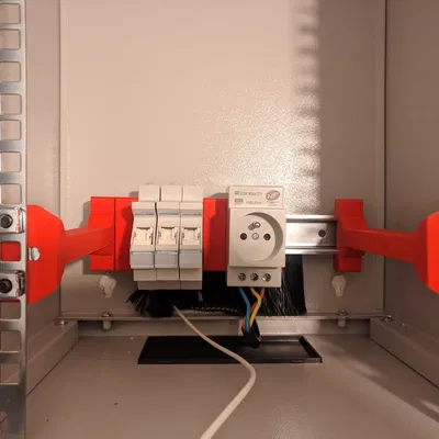 Giá đỡ thanh Din rail cho tủ rack