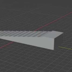 Cục chặn cửa 3D đơn giản