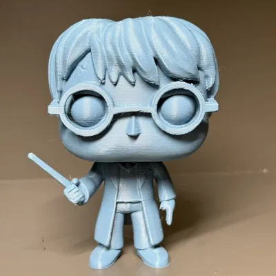 Mô hình 3D Harry Potter phong cách Funko Pop để bàn
