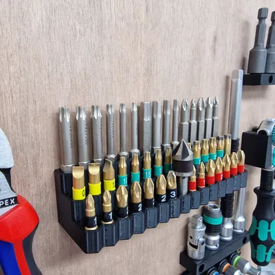 Giá treo gắn tường 15x3 cho đầu vặn vít 1/4 inch