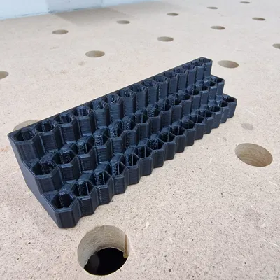 Giá treo gắn tường 15x3 cho đầu vặn vít 1/4 inch