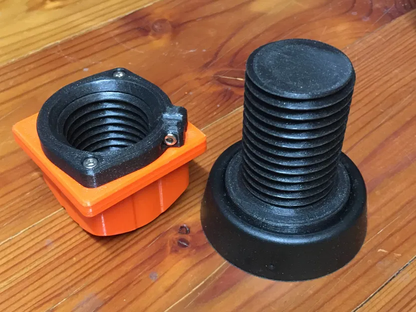 Chân tăng chỉnh chiều cao kèm cơ cấu kẹp cho bàn IKEA Lack - Image 2