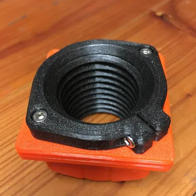 Chân tăng chỉnh chiều cao kèm cơ cấu kẹp cho bàn IKEA Lack