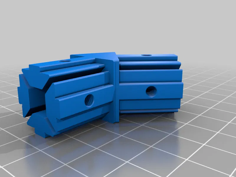 Khớp nối góc 45° 2 chiều cho thanh nhôm 2020 T-slot - Ren M4 - Image 5