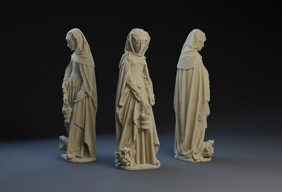 Mô hình tượng Thánh Martha khuất phục rồng in 3D tinh xảo - Image 1