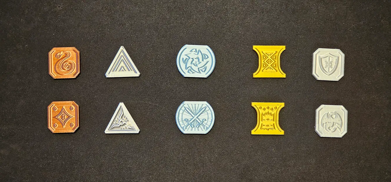 Bộ Tiền Xu D&D – Tiền Tệ RPG In 3D (Vàng, Bạc, Đồng, Bạch kim, Electrum) - Image 4