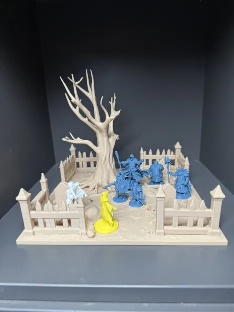 Địa hình nghĩa trang và cây khô cho Dungeons and Dragons (DND) - Image 2