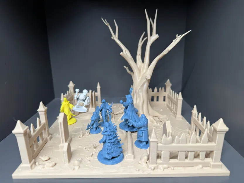 Địa hình nghĩa trang và cây khô cho Dungeons and Dragons (DND) - Image 4