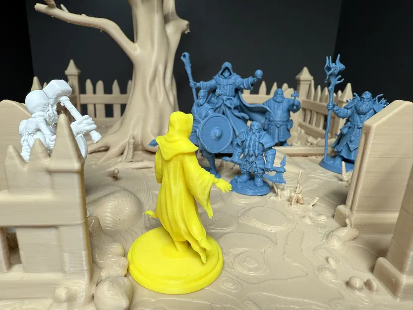 Địa hình nghĩa trang và cây khô cho Dungeons and Dragons (DND) - Image 7