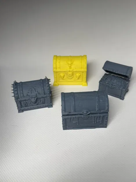 Bộ sưu tập các loại rương cho game Dungeons and Dragons (DND) - Image 1