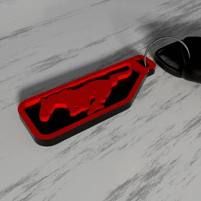 Móc khóa Mustang tích hợp thẻ NFC