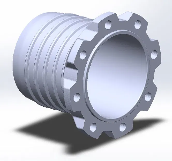 Đầu nối từ tính có ren xoắn cho ống hút bụi - Image 3