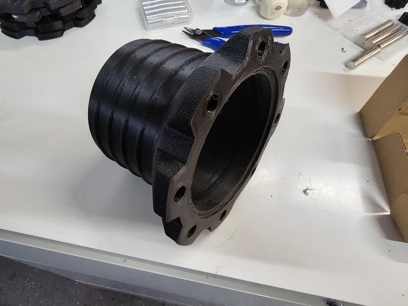 Đầu nối từ tính có ren xoắn cho ống hút bụi - Image 6