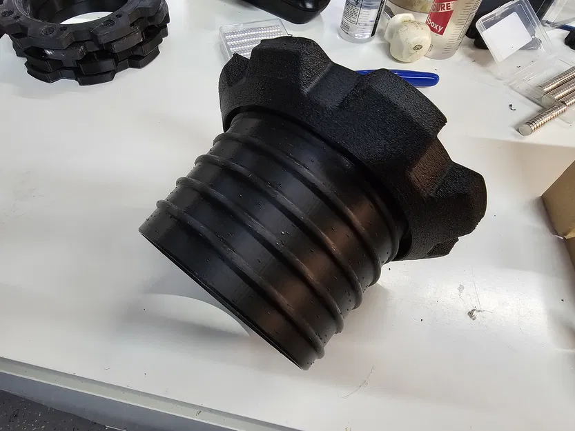 Đầu nối từ tính có ren xoắn cho ống hút bụi - Image 7