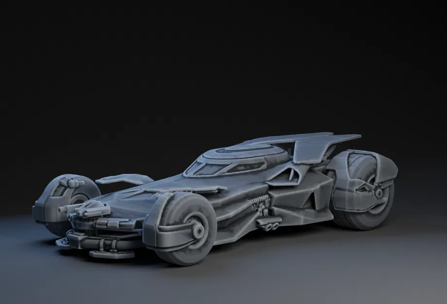 Mô hình xe Batmobile từ phim Batman v Superman in 3D siêu chất - Image 1
