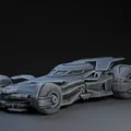 Mô hình xe Batmobile từ phim Batman v Superman in 3D siêu chất - Thumbnail 1