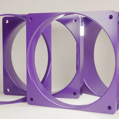 Spacer quạt 120/140mm tối ưu luồng gió (hỗ trợ tốt cho NF-A12x25)