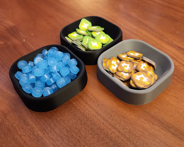 Stack'n'Play - Khay đựng token board game xếp chồng - ĐÃ CÓ NẮP - Image 2