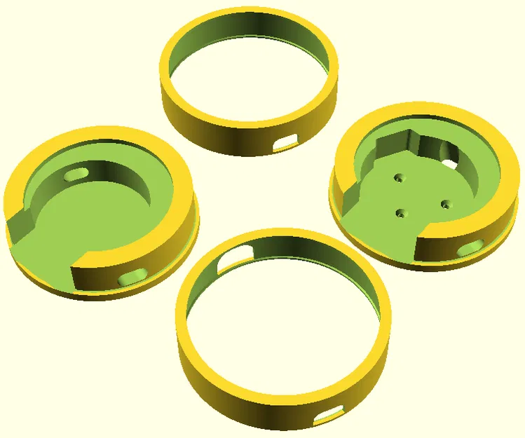 Vỏ Case cho màn hình Lilygo T-RGB 2.8" Full Circle LCD - Image 2