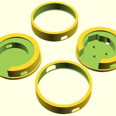 Vỏ Case cho màn hình Lilygo T-RGB 2.8" Full Circle LCD