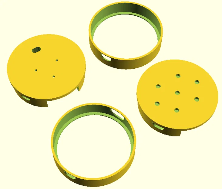 Vỏ Case cho màn hình Lilygo T-RGB 2.8" Full Circle LCD - Image 3