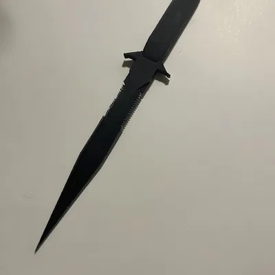 Mô hình dao chiến đấu (Combat Knife) 3D - Phụ kiện đạo cụ cực ngầu