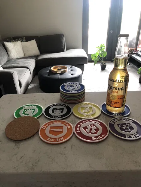 Bộ đế lót ly Call of Duty Perk - Image 2