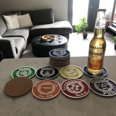 Bộ đế lót ly Call of Duty Perk