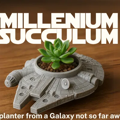 Chậu cây Millennium Succculum – Lấy cảm hứng từ Star Wars
