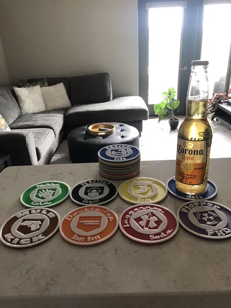 Bộ đế lót ly Call of Duty Perk - Image 3