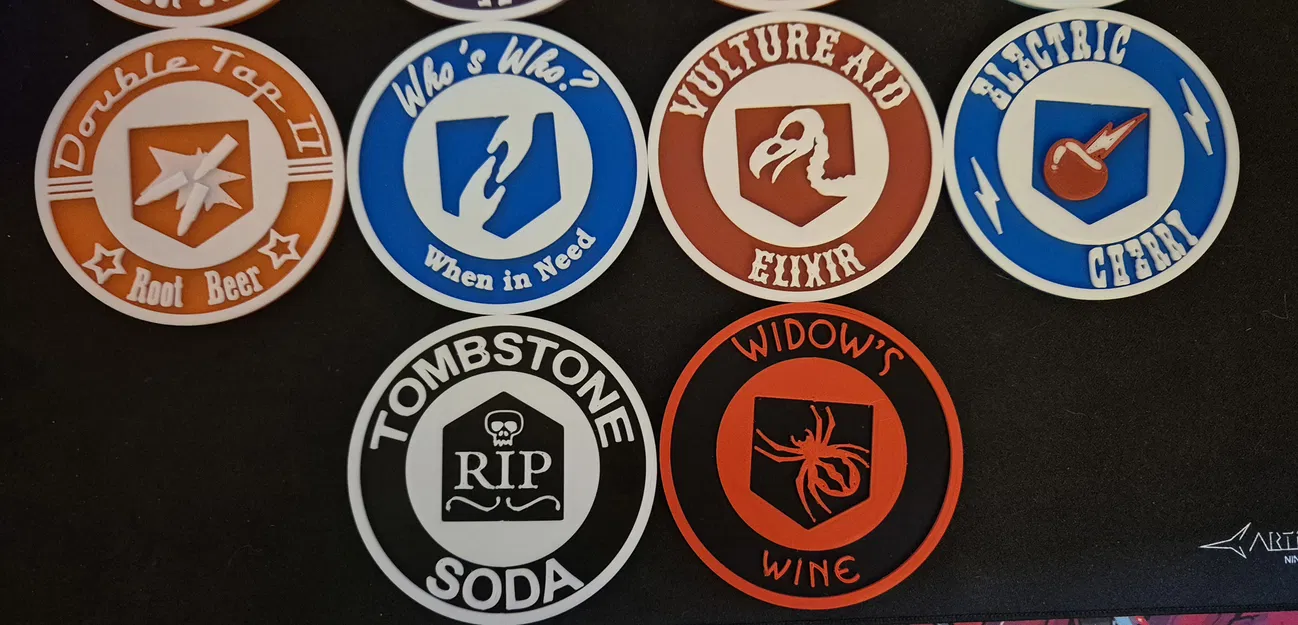 Bộ sưu tập lót ly Perk Call of Duty Zombies từ WaW đến BO3 - Image 3