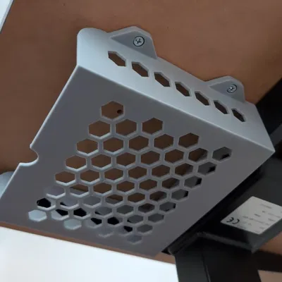 Kệ gắn dưới gầm bàn 3D (Under Desk Shelf) với thiết kế lưới thông minh