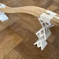 Trụ cầu cho đường ray tàu hỏa gỗ Brio/IKEA - Thumbnail 1