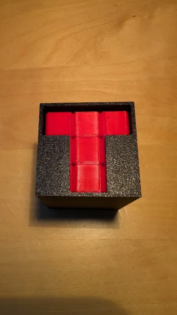 Bộ xếp hình 3D hộp chữ T (T-box puzzle) thử thách trí tuệ cực hay - Image 2