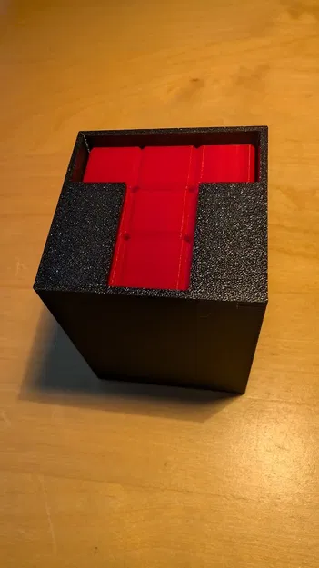 Bộ xếp hình 3D hộp chữ T (T-box puzzle) thử thách trí tuệ cực hay - Image 3